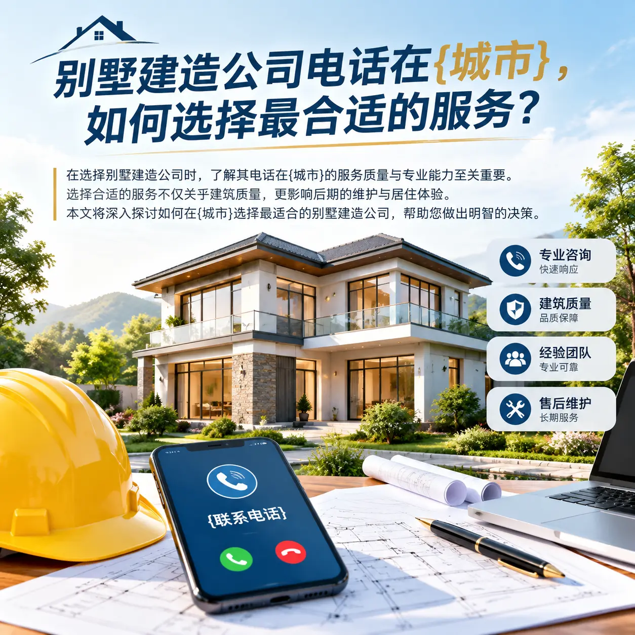 别墅建造公司电话在务川,如何选择最合适的服务?