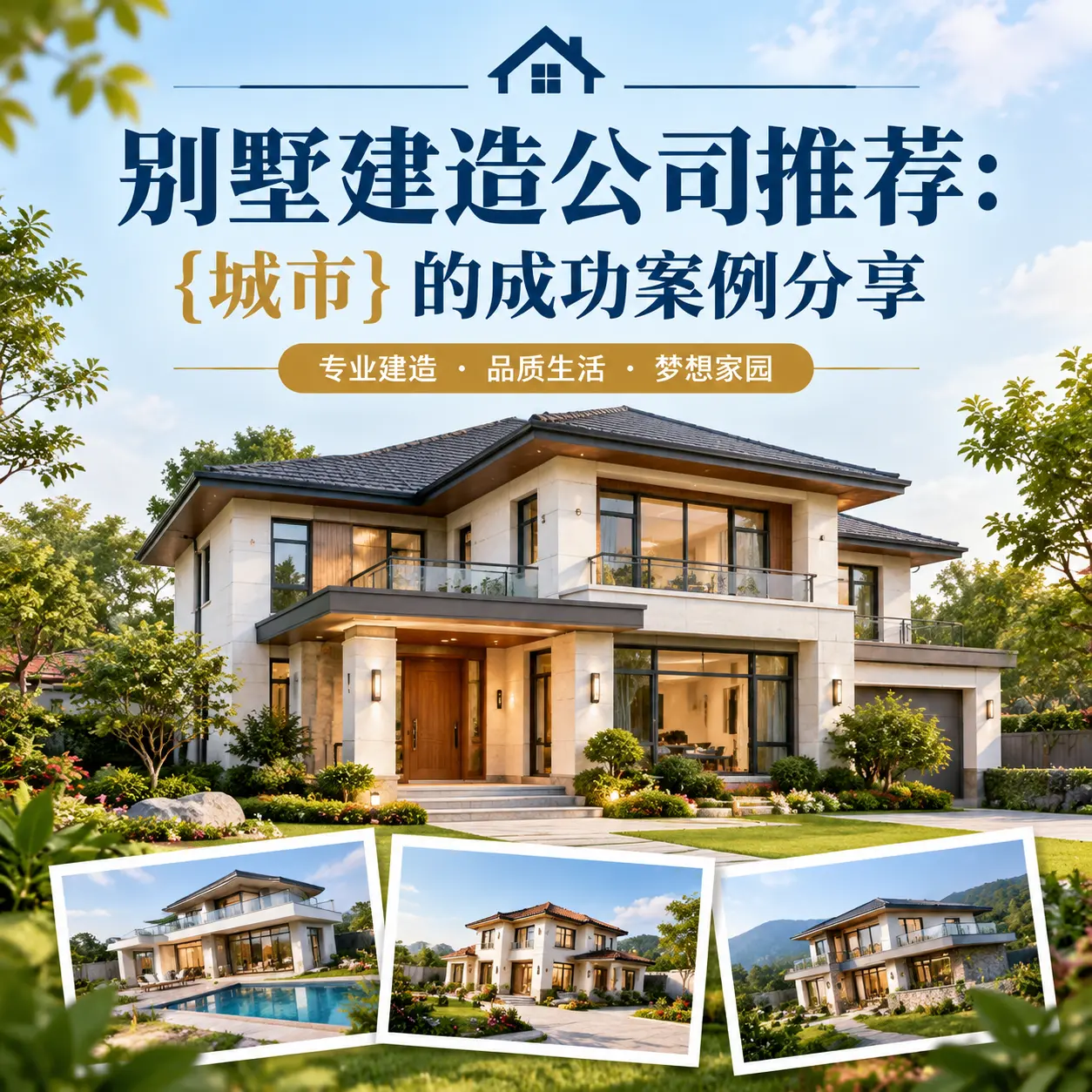 别墅建造公司推荐: 务川 的成功案例分享